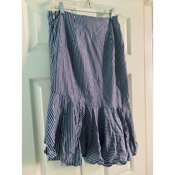 Catherine- BRAND NEW Striped flowy skirt w/ruffles - Picture 6 of 6